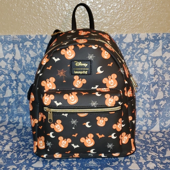 Disney Handbags - MICKEY MOUSE HALLOWEEN LOUNGEFLY (FIRM ON PRICE)